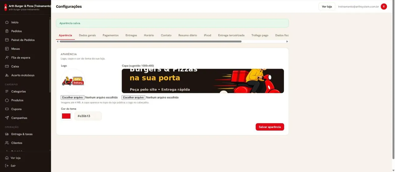Aparência salva