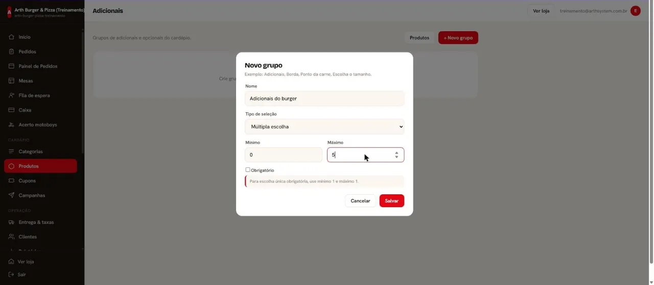 Novo grupo